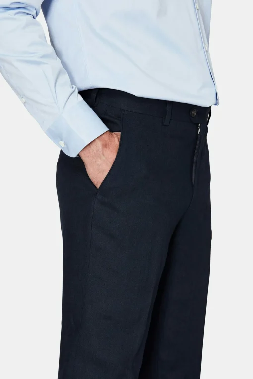 Regular Fit Linen Suit
