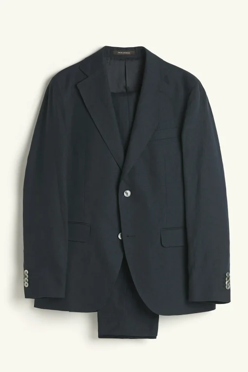 Regular Fit Linen Suit