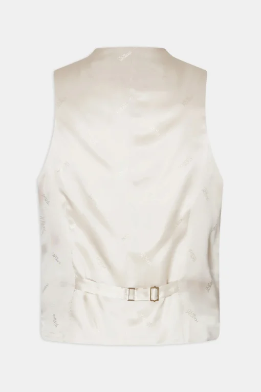 Regular Fit Linen Waistcoat