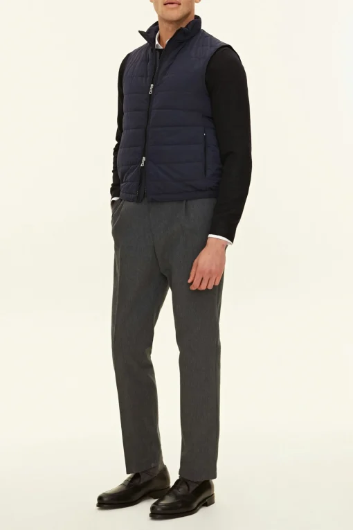 Regular Fit Liner Nylon Waistcoat