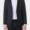 Regular Fit Microstructure Blazer
