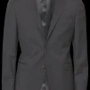 Regular Fit Microstructure Blazer