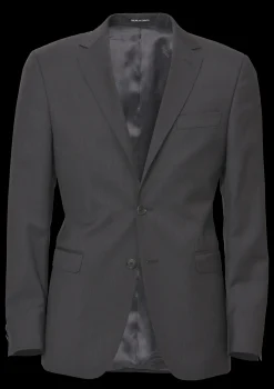 Regular Fit Microstructure Blazer