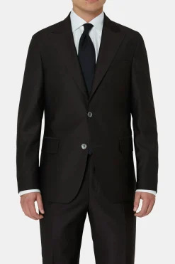 Regular Fit Microstructure Blazer