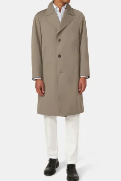 Regular Fit Microstructure Coat