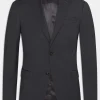 Regular Fit Microstructure Blazer