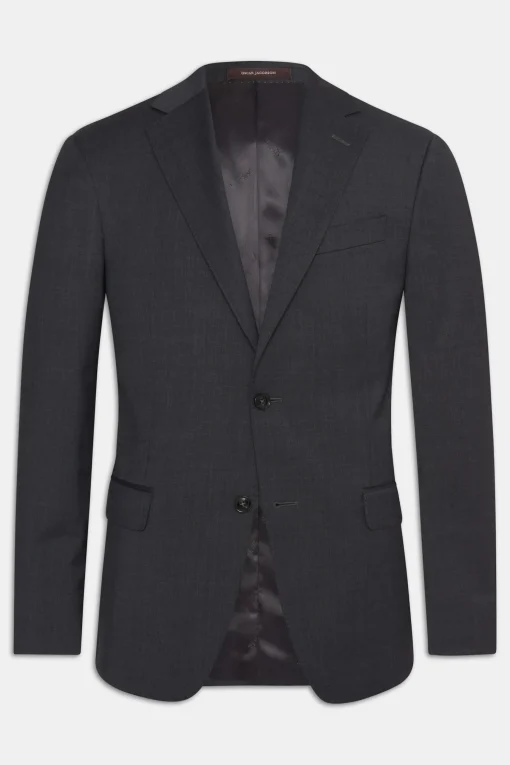 Regular Fit Microstructure Blazer