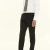 Regular Fit Microstructure Trousers