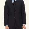 Regular Fit Microstructure Blazer