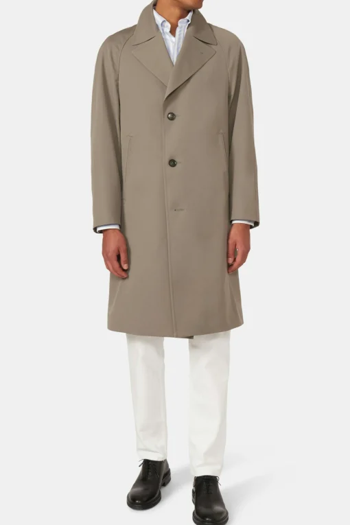 Regular Fit Microstructure Coat