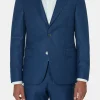 Regular Fit Microstructure Blazer