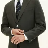 Regular Fit Microstructure Blazer