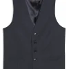 Regular Fit Microstructure Waistcoat