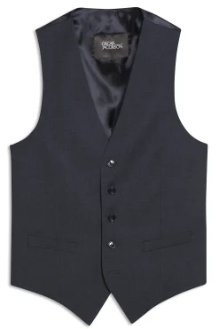 Regular Fit Microstructure Waistcoat