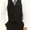 Regular Fit Microstructure Waistcoat