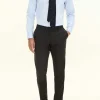Regular Fit Microstructure Trousers
