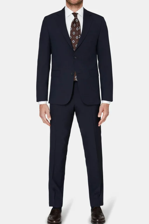 Regular Fit Microstructure Suit