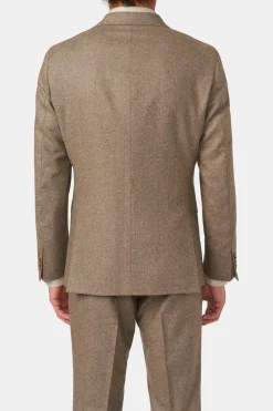 Regular Fit Microstructure Blazer
