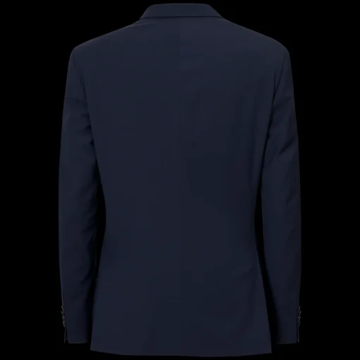 Regular Fit Microstructure Blazer