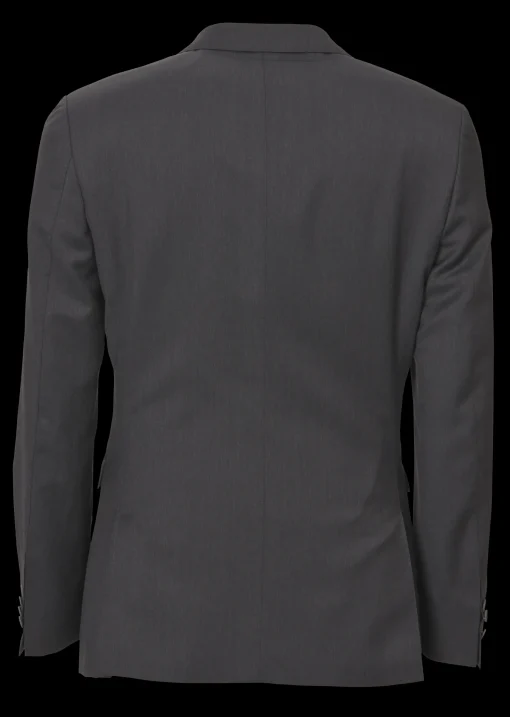 Regular Fit Microstructure Blazer