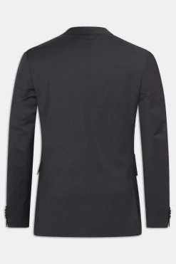 Regular Fit Microstructure Blazer
