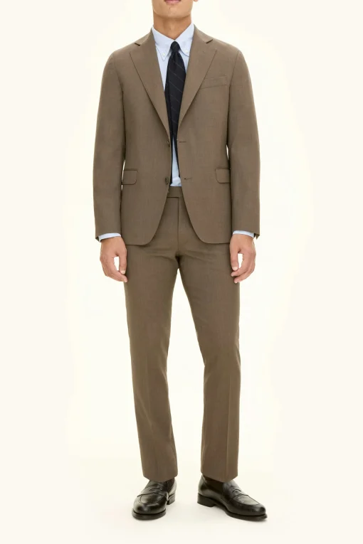 Regular Fit Microstructure Blazer