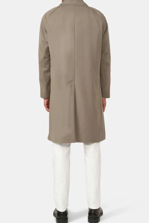 Regular Fit Microstructure Coat