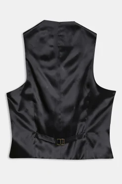 Regular Fit Microstructure Waistcoat