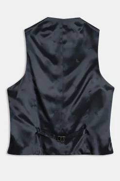 Regular Fit Microstructure Waistcoat