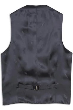 Regular Fit Microstructure Waistcoat