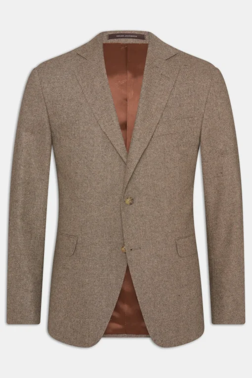 Regular Fit Microstructure Blazer