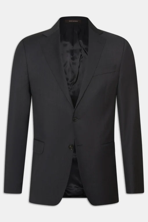 Regular Fit Microstructure Blazer