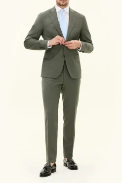Regular Fit Microstructure Blazer