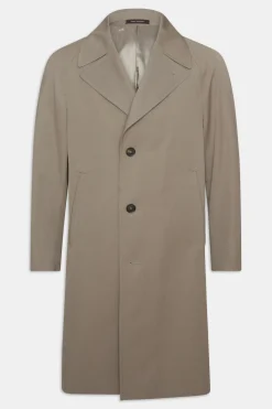 Regular Fit Microstructure Coat