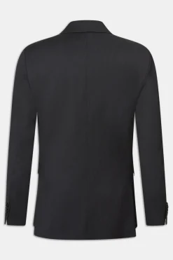 Regular Fit Microstructure Blazer