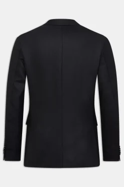 Regular Fit Microstructure Blazer