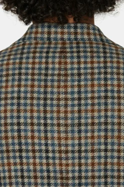 Regular Fit Microstructure Blazer