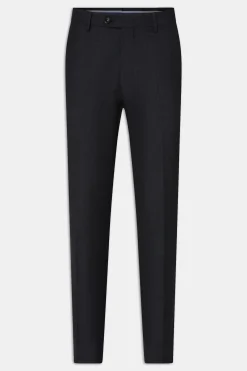 Regular Fit Microstructure Trousers