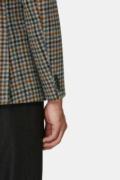 Regular Fit Microstructure Blazer