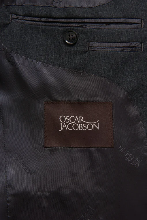 Regular Fit Microstructure Blazer