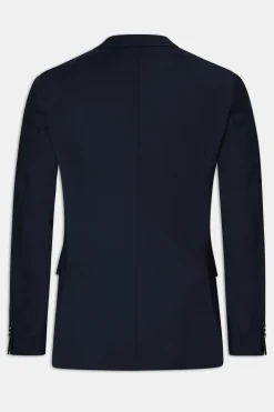 Regular Fit Microstructure Blazer
