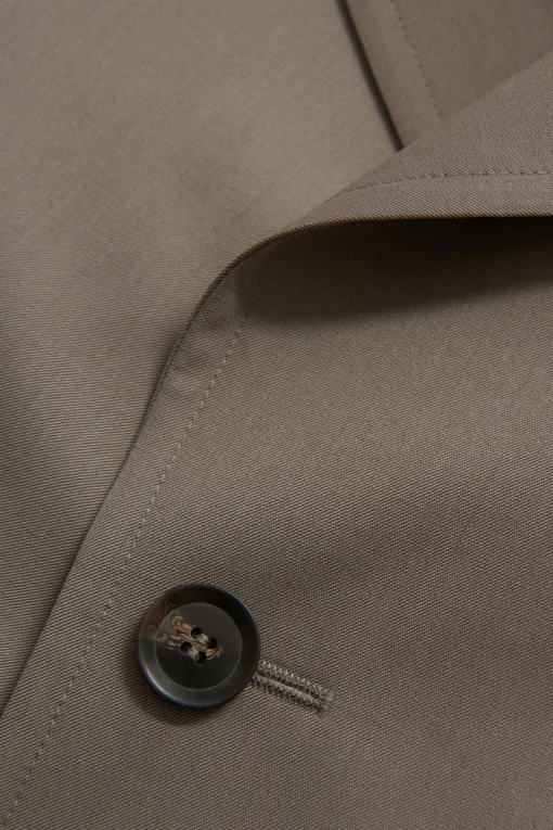 Regular Fit Microstructure Coat