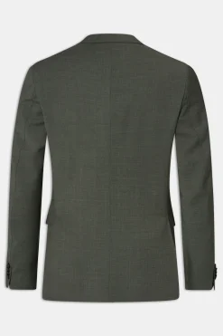 Regular Fit Microstructure Blazer