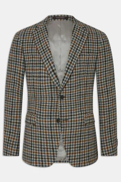 Regular Fit Microstructure Blazer