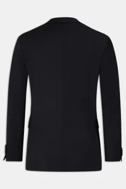 Regular Fit Microstructure Blazer