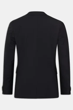 Regular Fit Microstructure Blazer