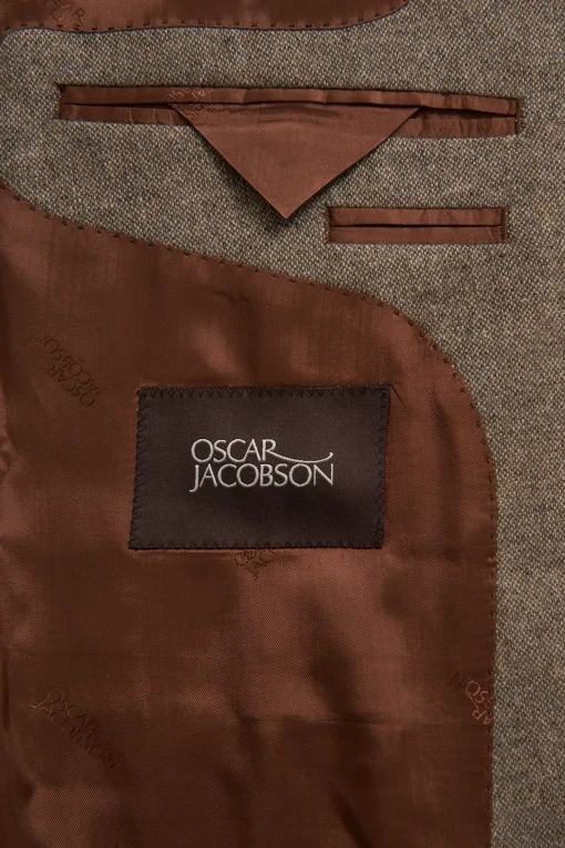 Regular Fit Microstructure Blazer