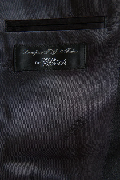 Regular Fit Microstructure Blazer
