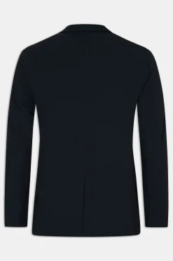 Regular Fit Microstructure Blazer