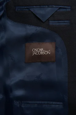Regular Fit Microstructure Blazer